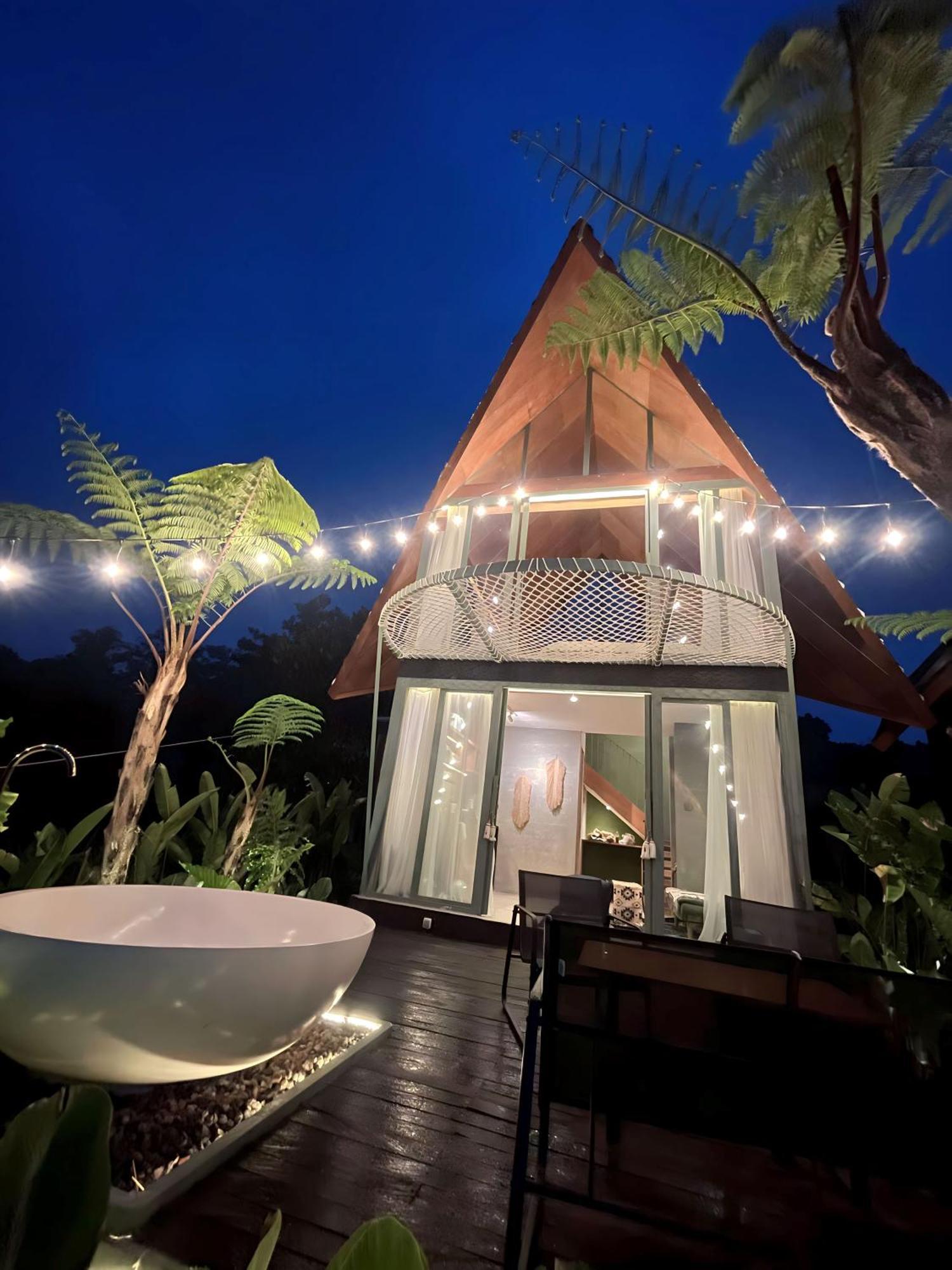 Black Wood Cabin Kintamani  Ruang foto
